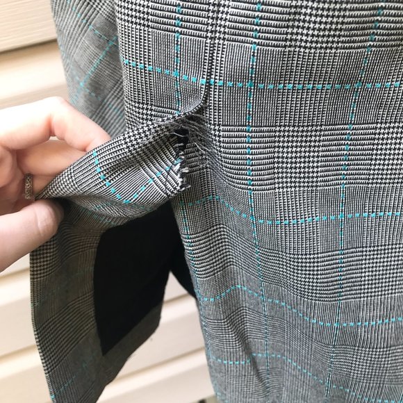 Anthropologie Floreat Doubly Adorned Plaid Dress - Picture 13 of 13